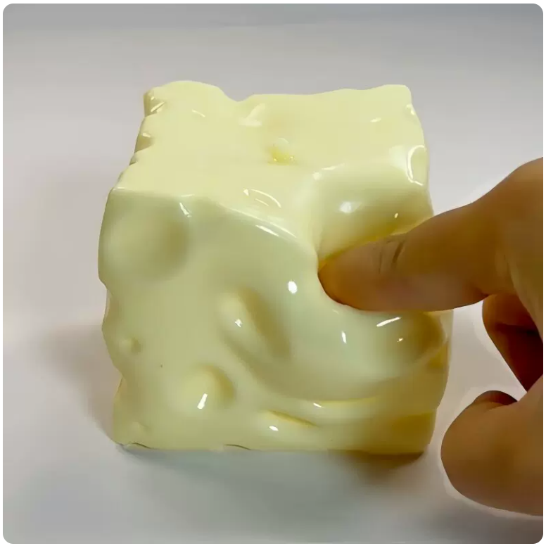 cheese squishy toy
