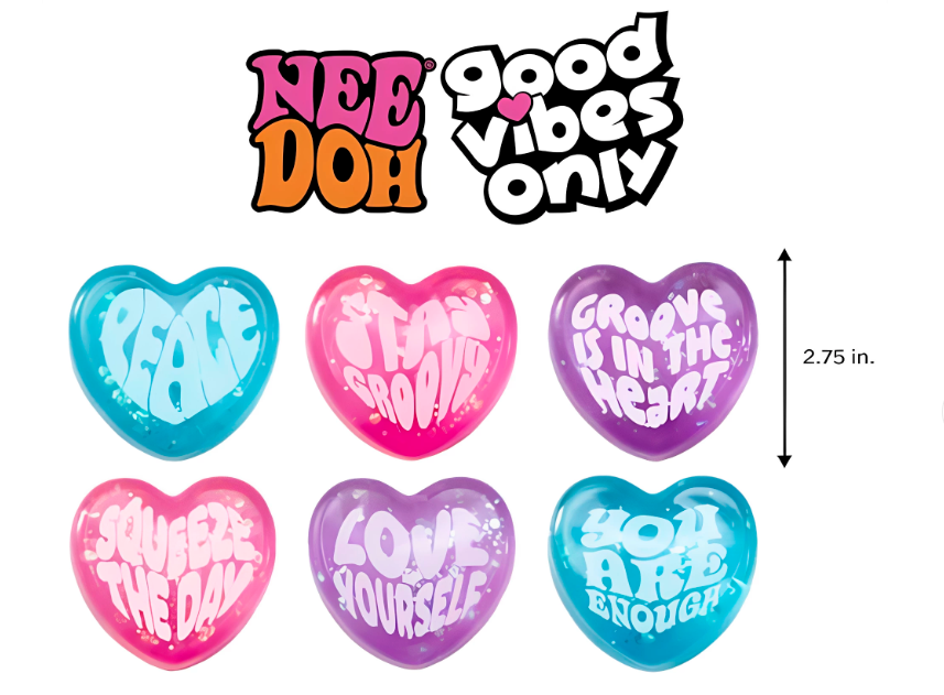 Schylling Needoh Good Vibes Only Squishy