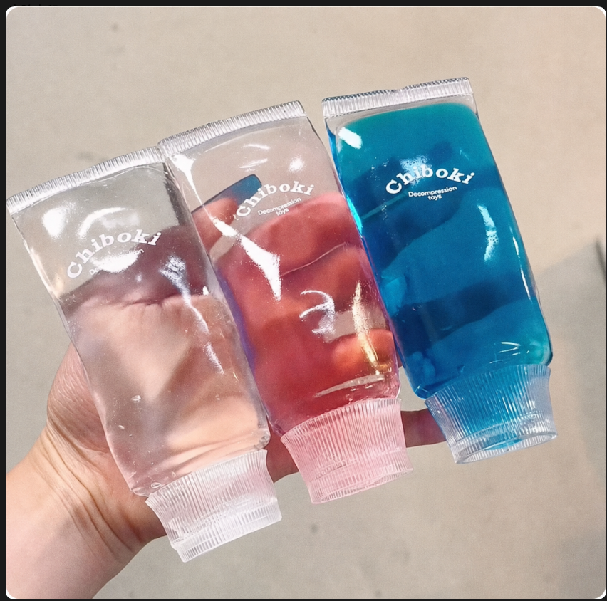 Toothpaste Shapeable Squishy Stress Ball